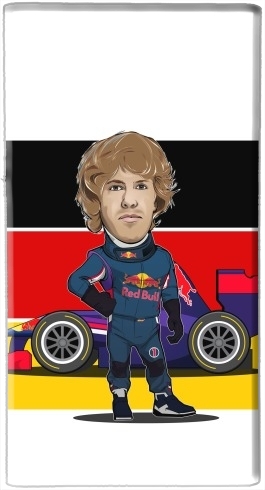  MiniRacers: Sebastian Vettel - Red Bull Racing Team for Powerbank Universal Emergency External Battery 7000 mAh