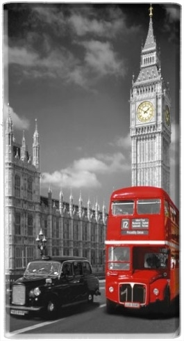  Red bus of London with Big Ben for Powerbank Universal Emergency External Battery 7000 mAh