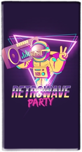  Retrowave party nightclub dj neon for Powerbank Universal Emergency External Battery 7000 mAh