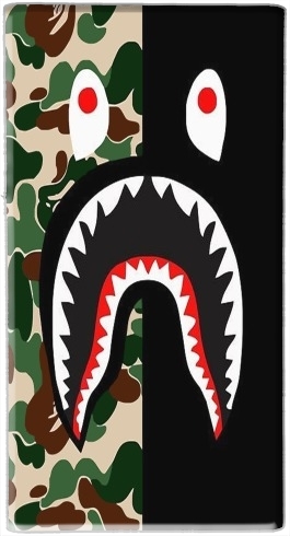  Shark Bape Camo Military Bicolor for Powerbank Universal Emergency External Battery 7000 mAh