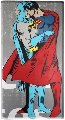  Superman And Batman Kissing For Equality for Powerbank Universal Emergency External Battery 7000 mAh