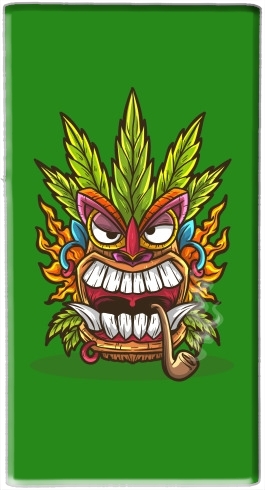  Tiki mask cannabis weed smoking for Powerbank Universal Emergency External Battery 7000 mAh