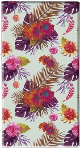  Tropical Floral passion for Powerbank Universal Emergency External Battery 7000 mAh