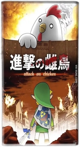  Attack On Chicken for Powerbank Micro USB Emergency External Battery 1000mAh