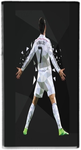  Cristiano Ronaldo Celebration Piouuu GOAL Abstract ART for Powerbank Micro USB Emergency External Battery 1000mAh
