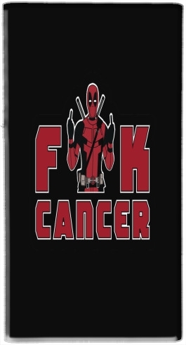  Fuck Cancer With Deadpool for Powerbank Micro USB Emergency External Battery 1000mAh