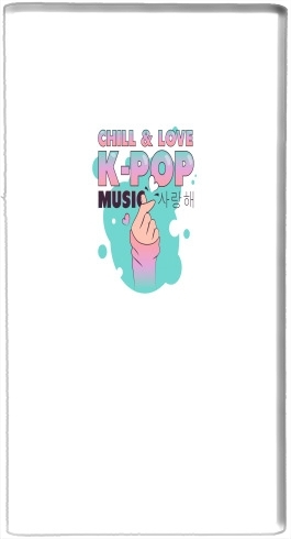  Hand Drawn Finger Heart Chill Love Music Kpop for Powerbank Micro USB Emergency External Battery 1000mAh