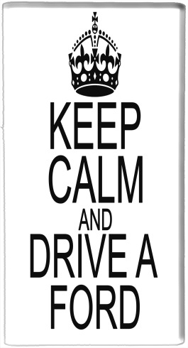  Keep Calm And Drive a Ford for Powerbank Micro USB Emergency External Battery 1000mAh