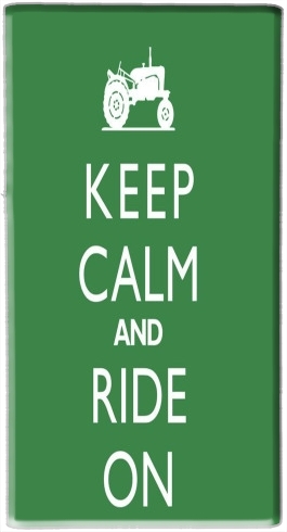  Keep Calm And ride on Tractor for Powerbank Micro USB Emergency External Battery 1000mAh