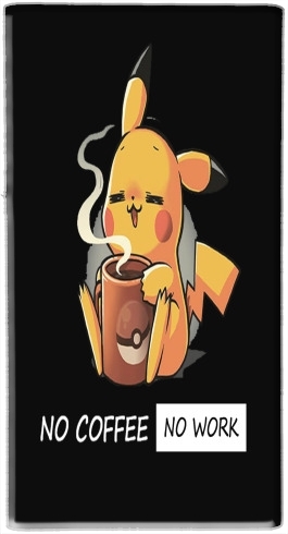  Pikachu Coffee Addict for Powerbank Micro USB Emergency External Battery 1000mAh