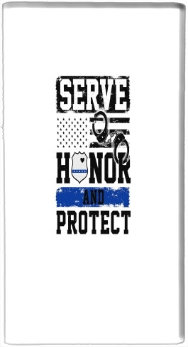  Police Serve Honor Protect for Powerbank Micro USB Emergency External Battery 1000mAh