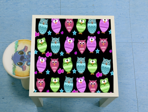  funky owls for Low table