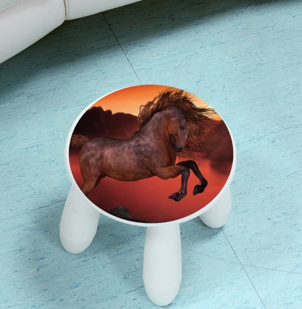  A Horse In The Sunset for Stool Children
