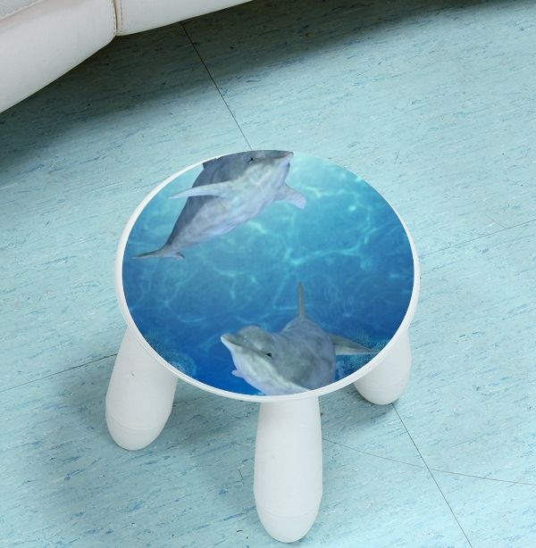  happy dolphins for Stool Children