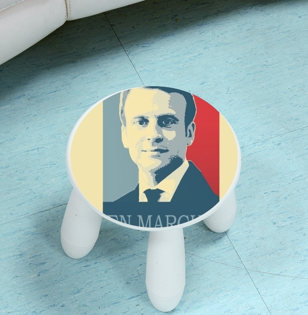  Macron Propaganda En marche la France for Stool Children