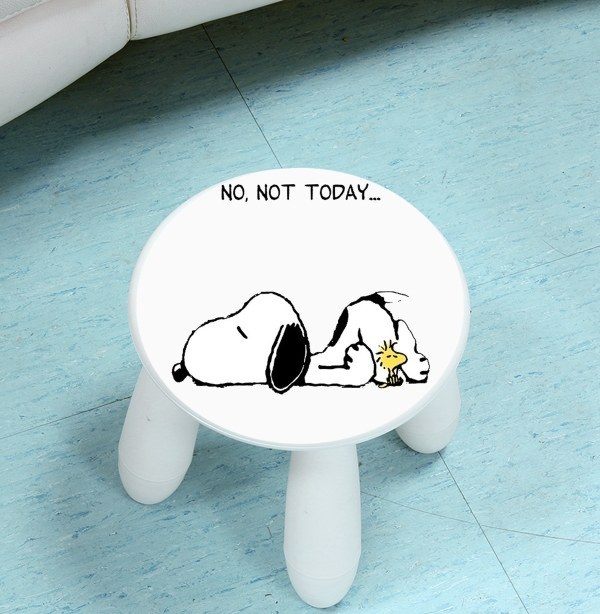  Snoopy No Not Today for Stool Children