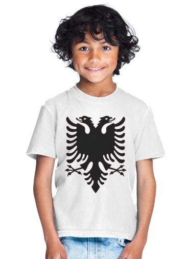  Albanie Painting Flag for Kids T-Shirt