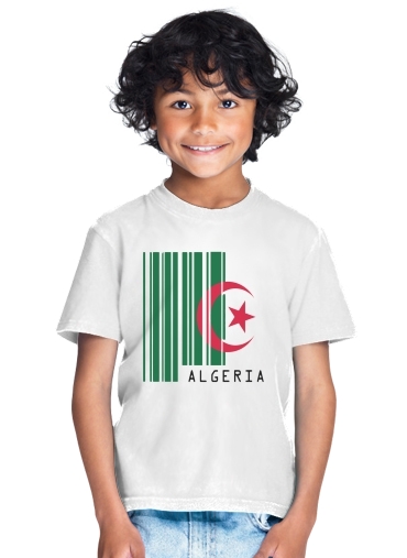  Algeria Code barre for Kids T-Shirt