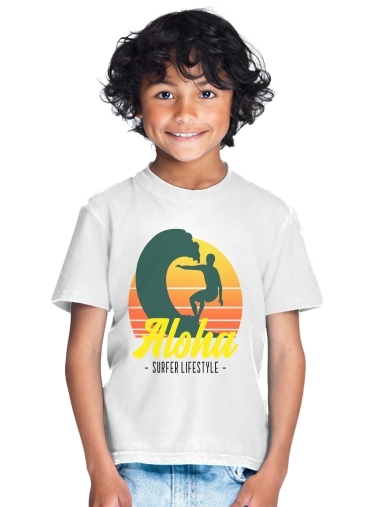  Aloha Surfer lifestyle for Kids T-Shirt
