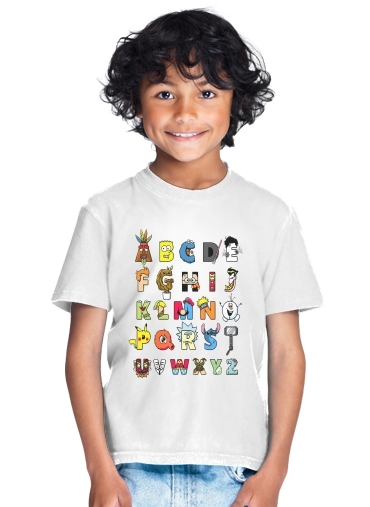  Alphabet Geek for Kids T-Shirt