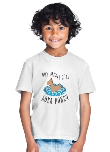  Aqua Poney for Kids T-Shirt