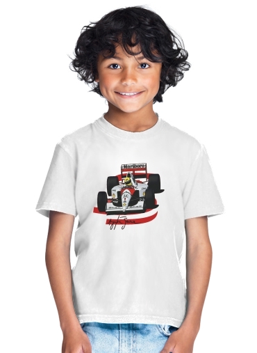  Ayrton Senna Formule 1 King for Kids T-Shirt