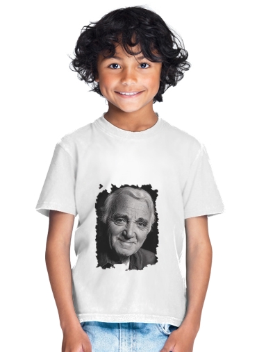  Aznavour Hommage Fan Tribute for Kids T-Shirt
