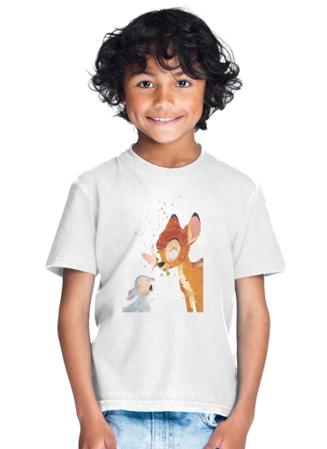  Bambi Art Print for Kids T-Shirt