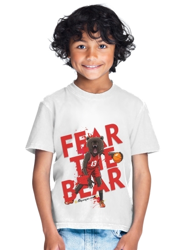  Beasts Collection: Fear the Bear for Kids T-Shirt