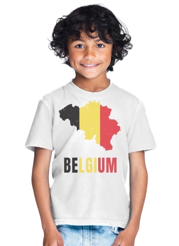  Belgium Flag for Kids T-Shirt