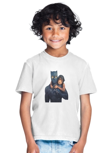  Black Panther x Mowgli for Kids T-Shirt