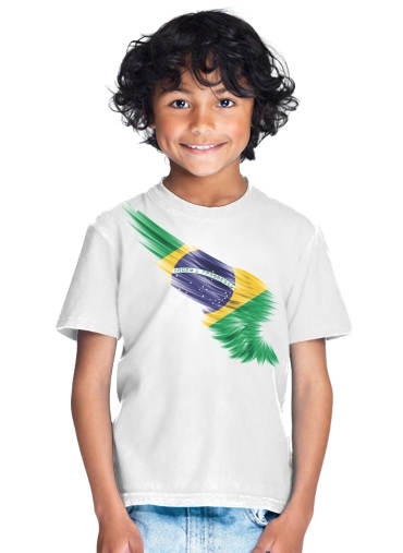  Brazil Selecao Home for Kids T-Shirt