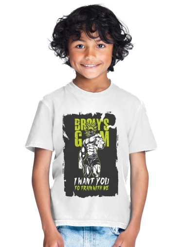  Broly Training Gym for Kids T-Shirt