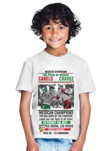  Canelo vs Chavez Jr CincodeMayo  for Kids T-Shirt
