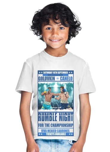 Canelo vs Golovkin 16 September for Kids T-Shirt