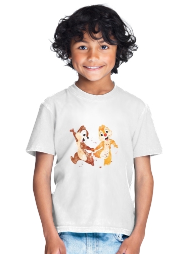  Chip And Dale Watercolor for Kids T-Shirt