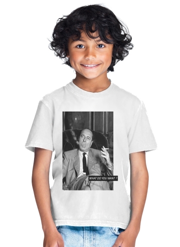  Chirac Smoking What do you want for Kids T-Shirt