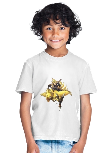  Chocobo and Cloud for Kids T-Shirt