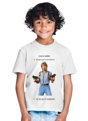  Chuck Norris Against Covid for Kids T-Shirt