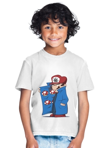  Dealer Mushroom Feat Wario for Kids T-Shirt