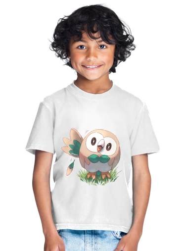  Decidueye Familia Rowlet Dartrix for Kids T-Shirt