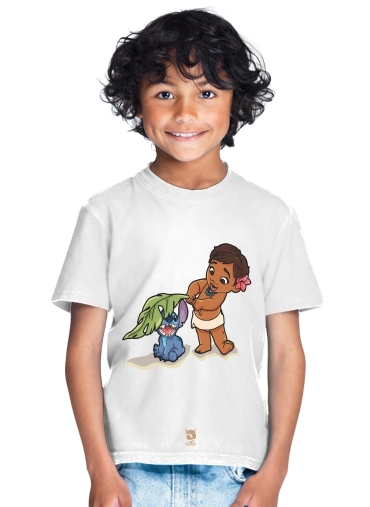  Disney Hangover Moana and Stich for Kids T-Shirt