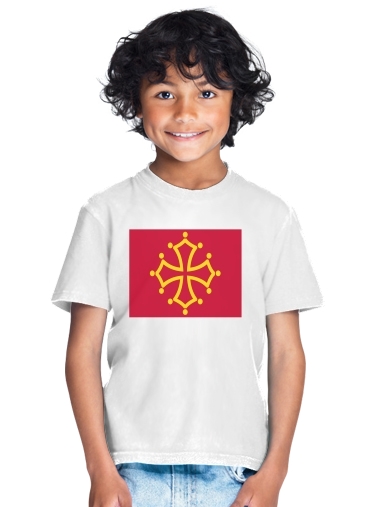  Drapeau de Midi-Pyrenees for Kids T-Shirt