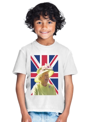  Elizabeth 2 Uk Queen for Kids T-Shirt
