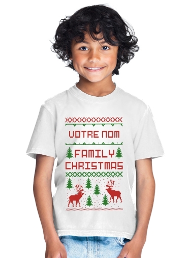  Esprit de Noel avec nom personnalisable for Kids T-Shirt
