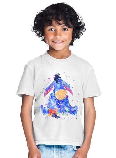  Eyeore Water color style for Kids T-Shirt
