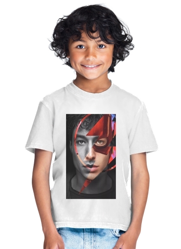  ezra miller aka flash for Kids T-Shirt