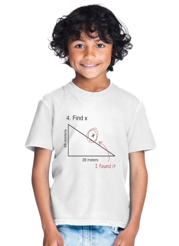  Find X Math Geek Peter Parker Spiderman for Kids T-Shirt