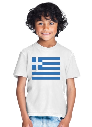  Greece flag for Kids T-Shirt