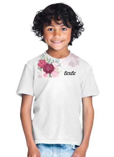  Flower Shop Logo for Kids T-Shirt
